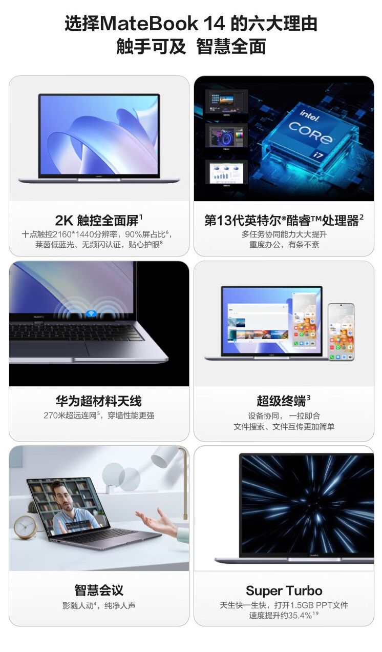 fireshot webpage screenshot #136 - '【华为klvg-32】华为（huawei）笔记本电脑matebook 14 2023 13代酷睿版 i7 32g 1t 14英寸轻薄办公本_2k触控全面屏_手机互联 深空灰【行情 报价 价格 评测_' - item.jd.com.jpg